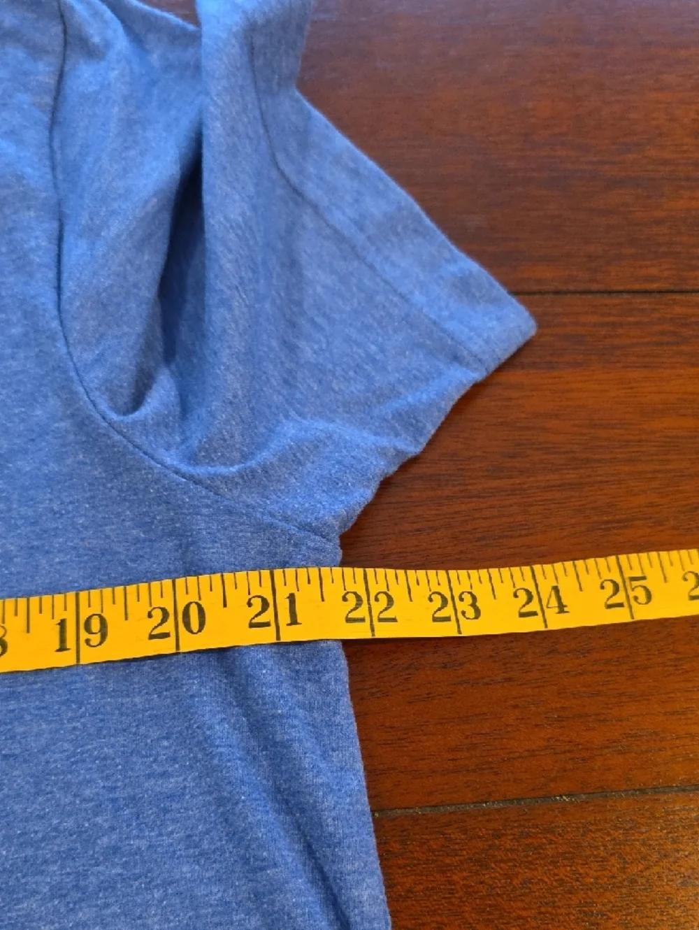 Adidas Short-Sleeve Heather Navy Athletic Tee Size L - Picture 9 of 10